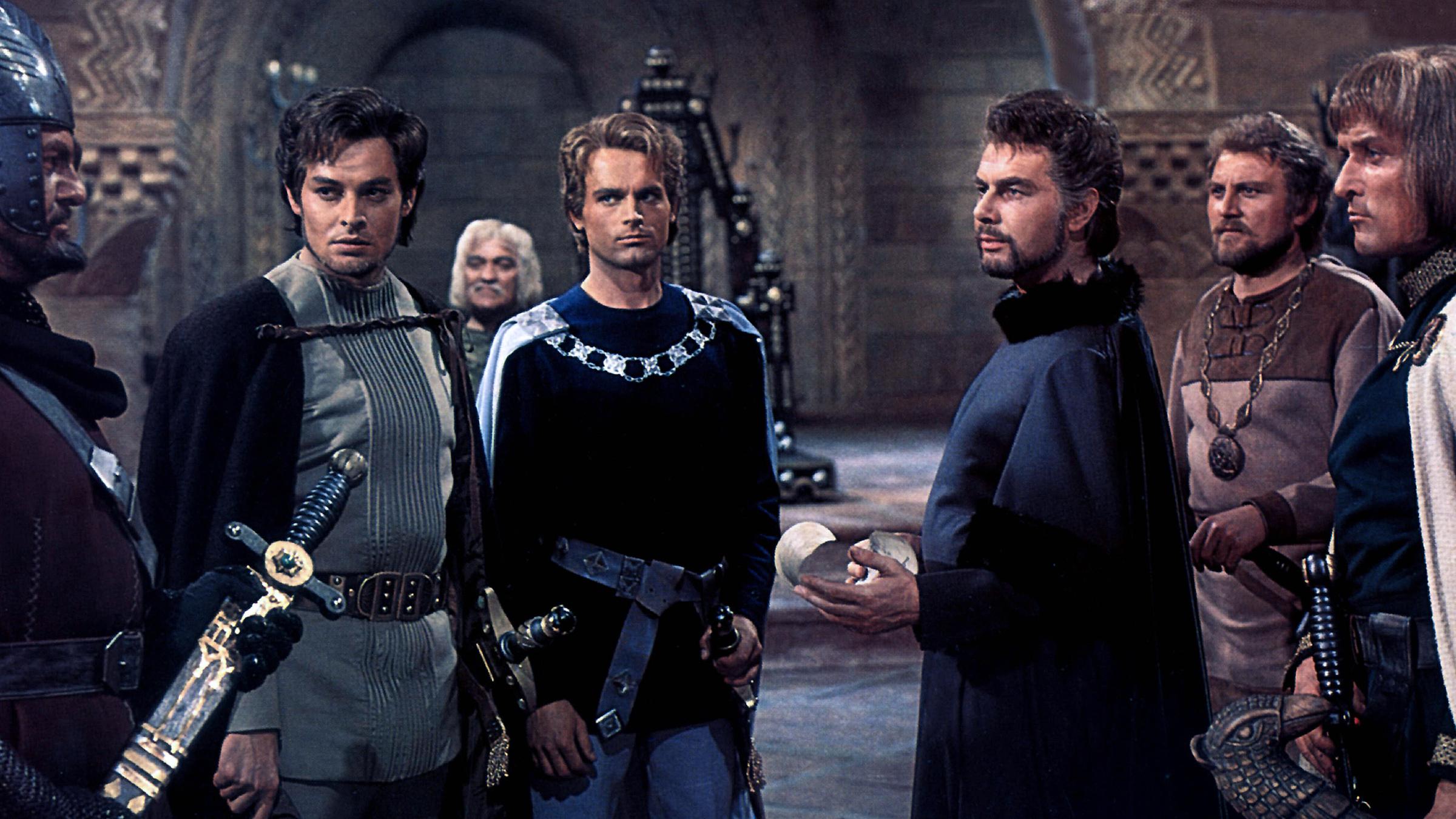 Archiv: Terence Hill (m) , Die Nibelungen, 1966