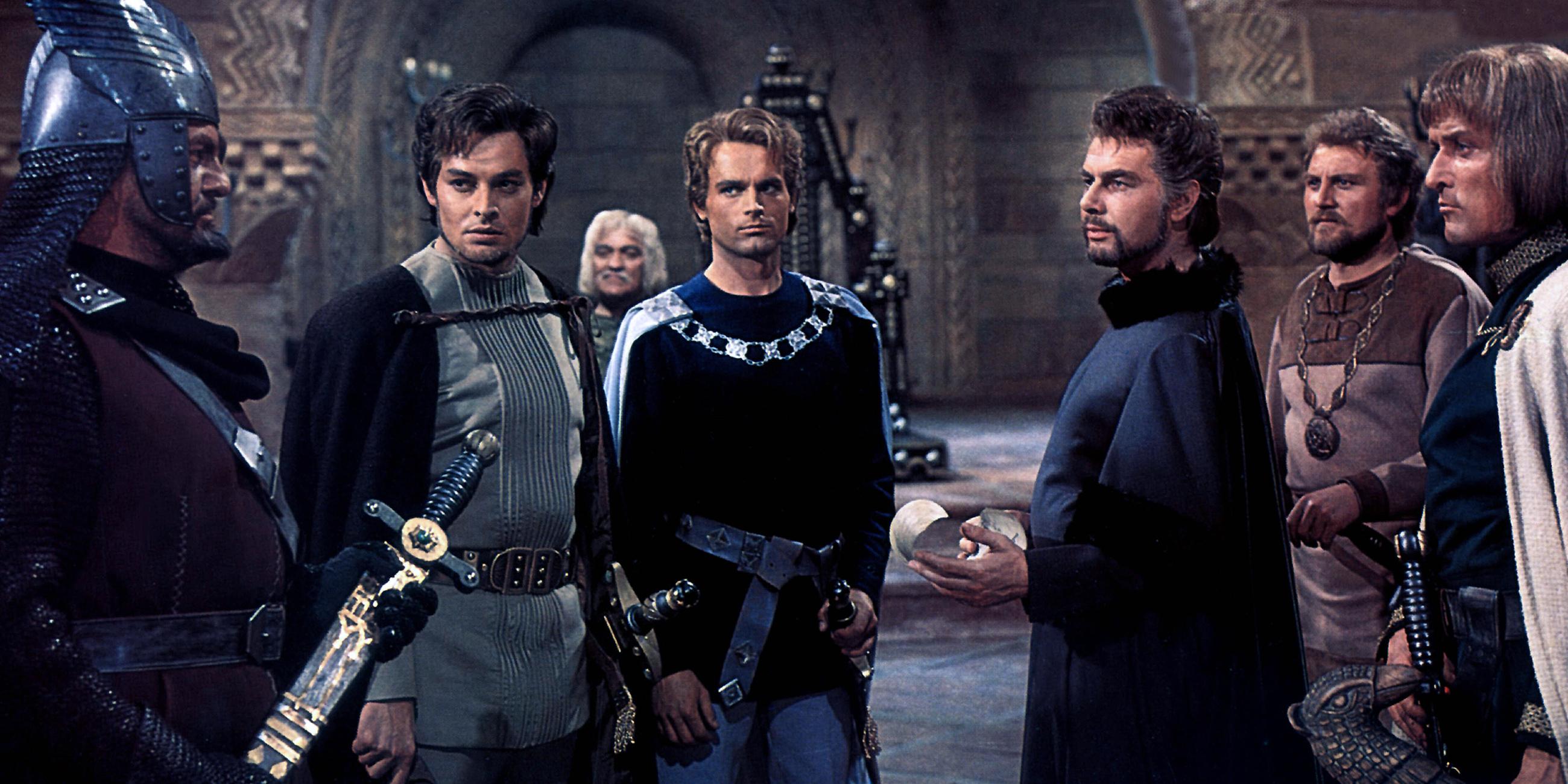 Archiv: Terence Hill (m) , Die Nibelungen, 1966