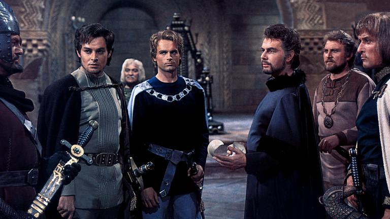 Archiv: Terence Hill (m) , Die Nibelungen, 1966