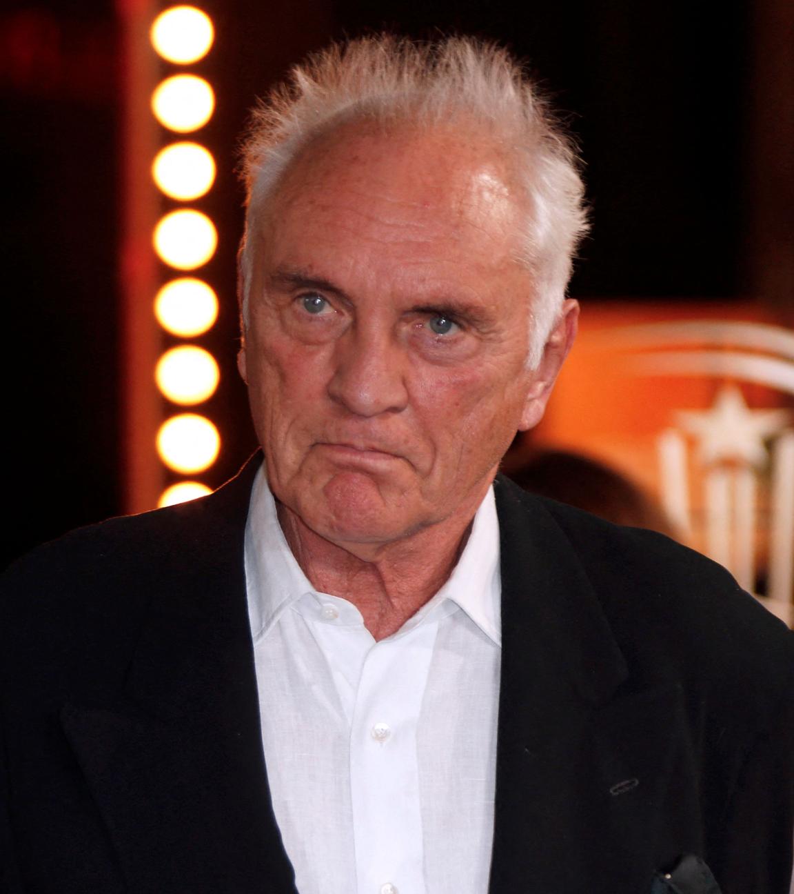 Der britische Schauspieler Terence Stamp bei der Eröffnungsfeier des 12. Internationalen Filmfestivals von Marrakesch