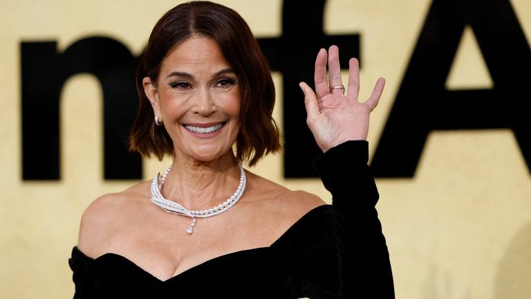 Eri Hatcher posiert beim Fototermin für die amfAR-Gala in Cannes in Antibes, Frankreich.