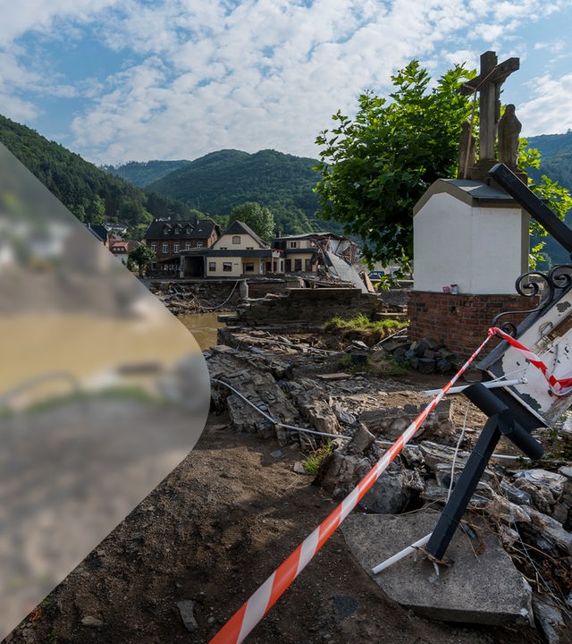 Rech nach der Flut im Ahrtal 2021