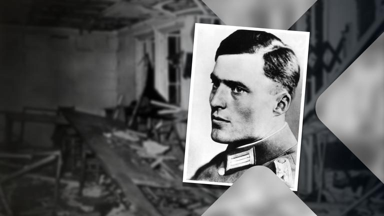 Claus Schenk Graf von Stauffenberg.