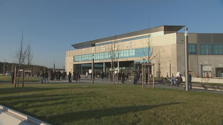 Tesla Werk in Brandenburg