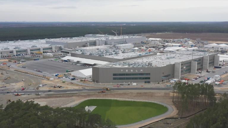 Tesla-Fabrik in Grünheide