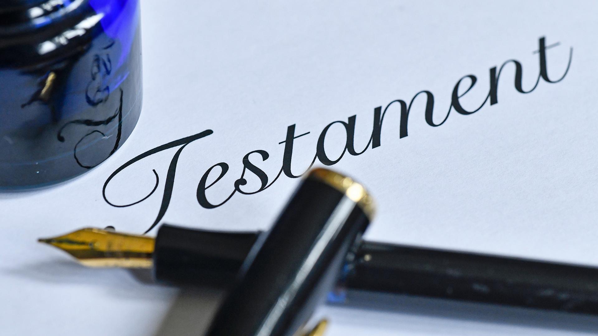 Symbolfoto: Testament