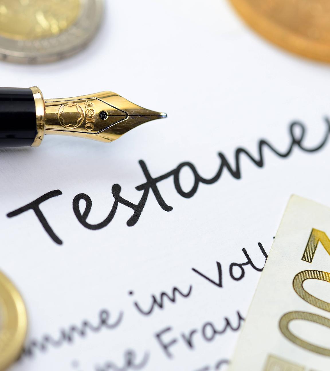 Symbolfoto: Testament