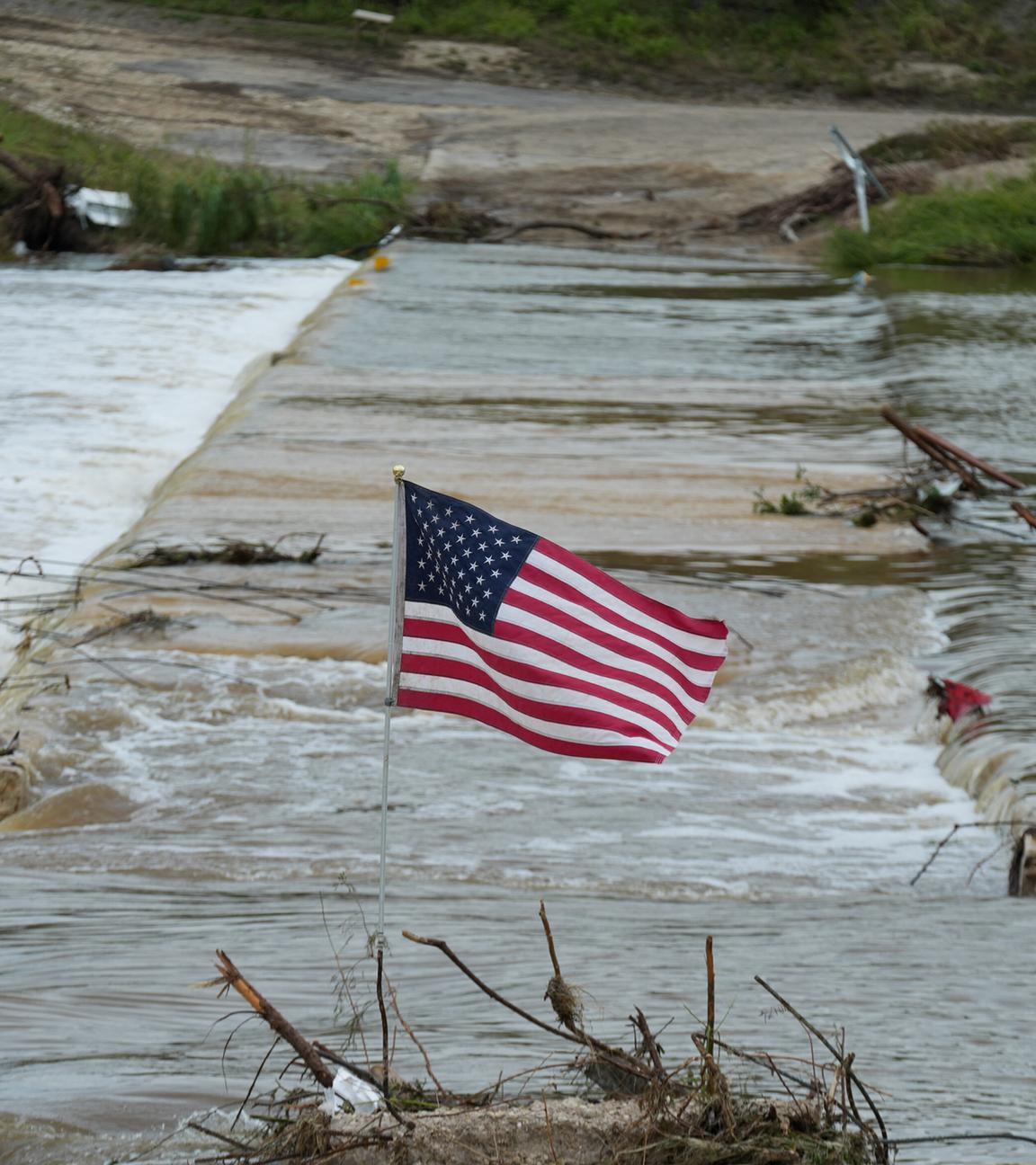 Folgen der Sturzflut in Texas