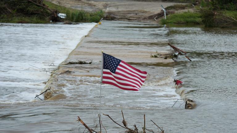 Folgen der Sturzflut in Texas
