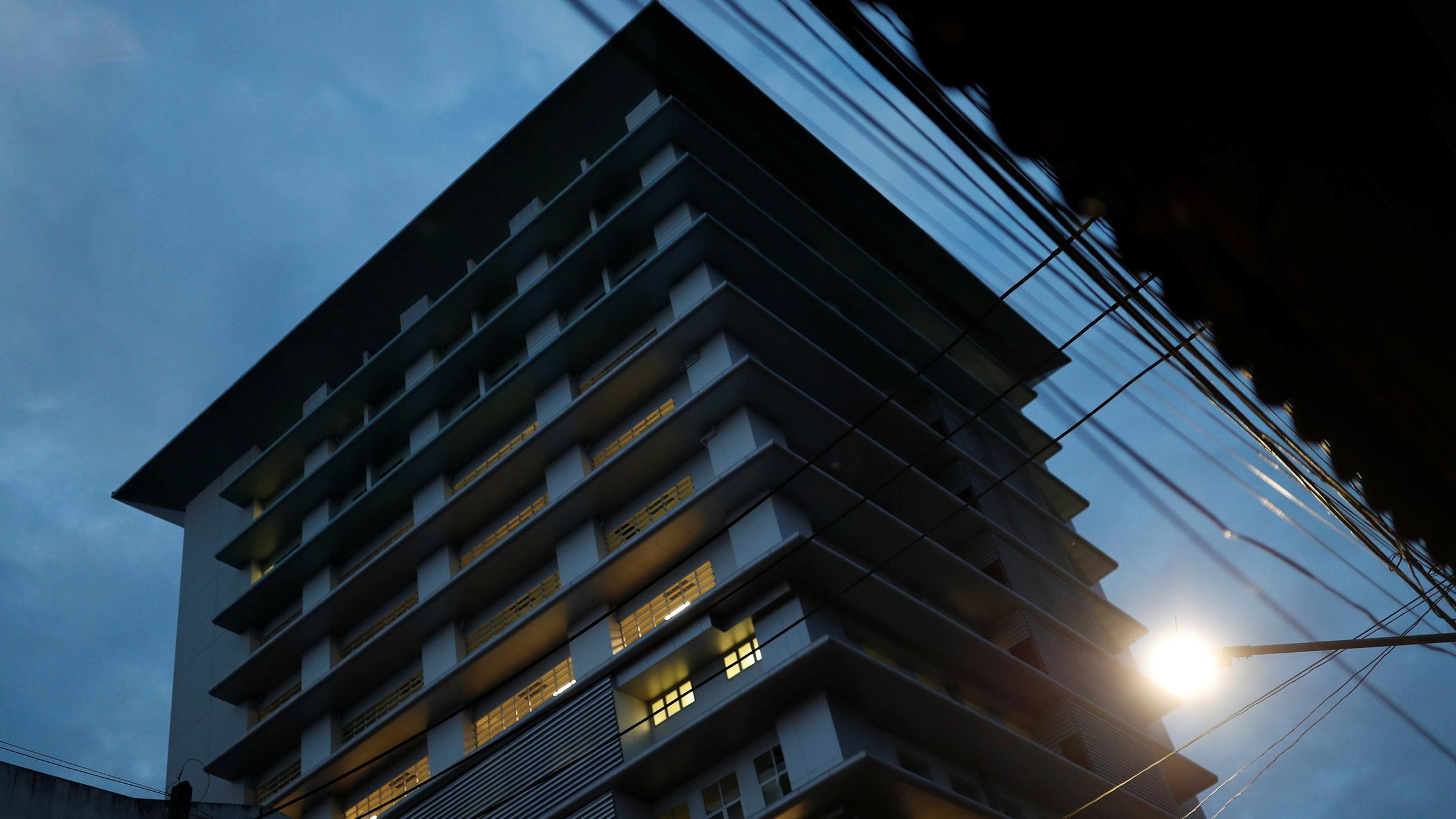 Krankenhaus, in dem die Jugendlichen behandelt werden