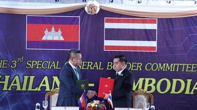 Thailand und Kambodscha unterzeichnen Waffenstillstandsabkommen