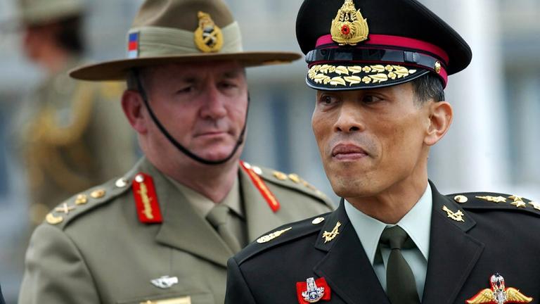 Thailands Kronprinz Maha Vajiralongkorn in Australien