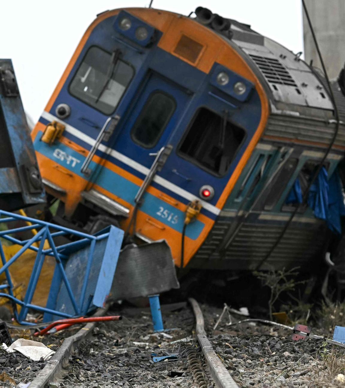 Thailand Zugunglück