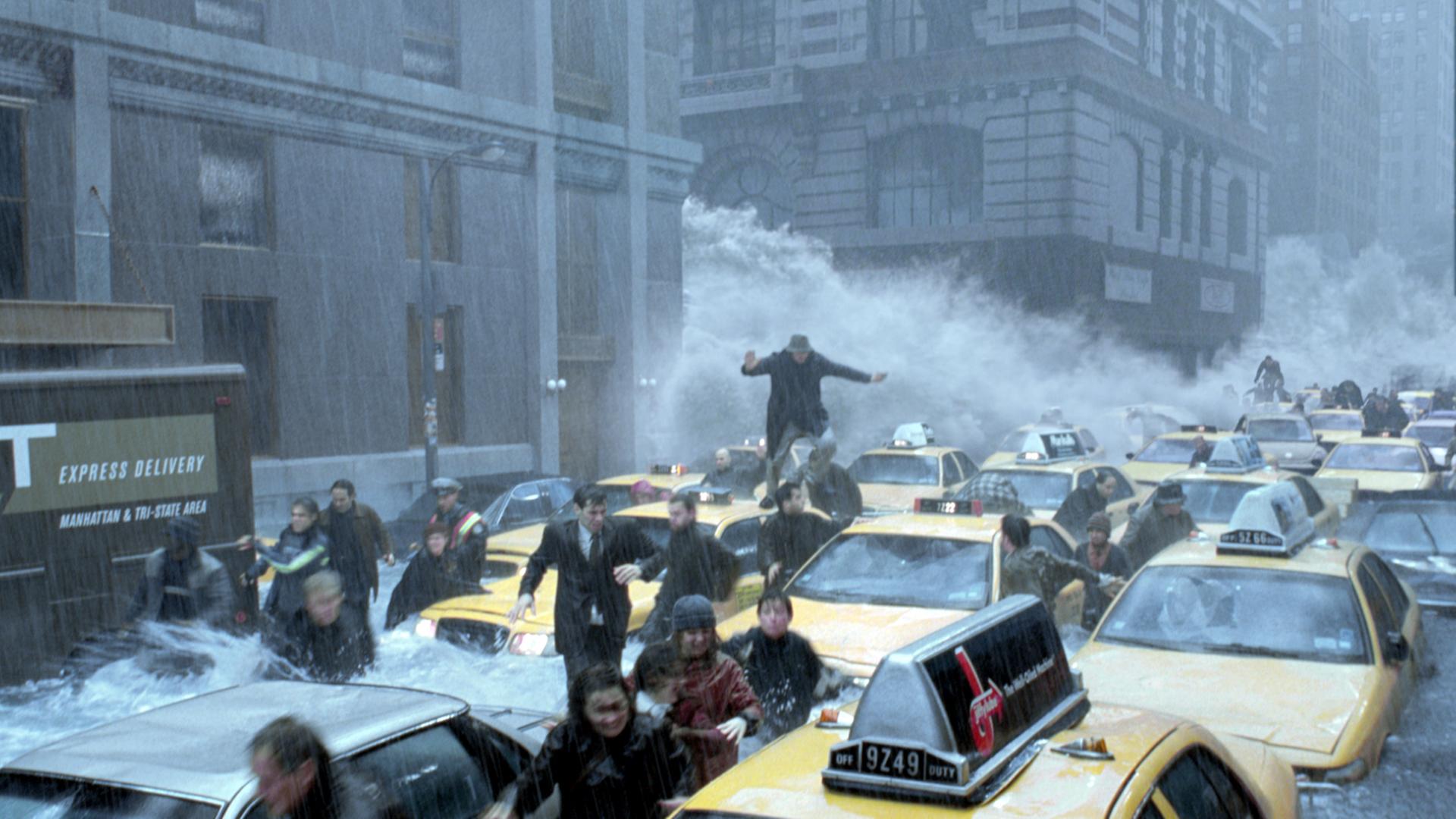 Filmszene aus dem Film "The Day After Tomorrow"