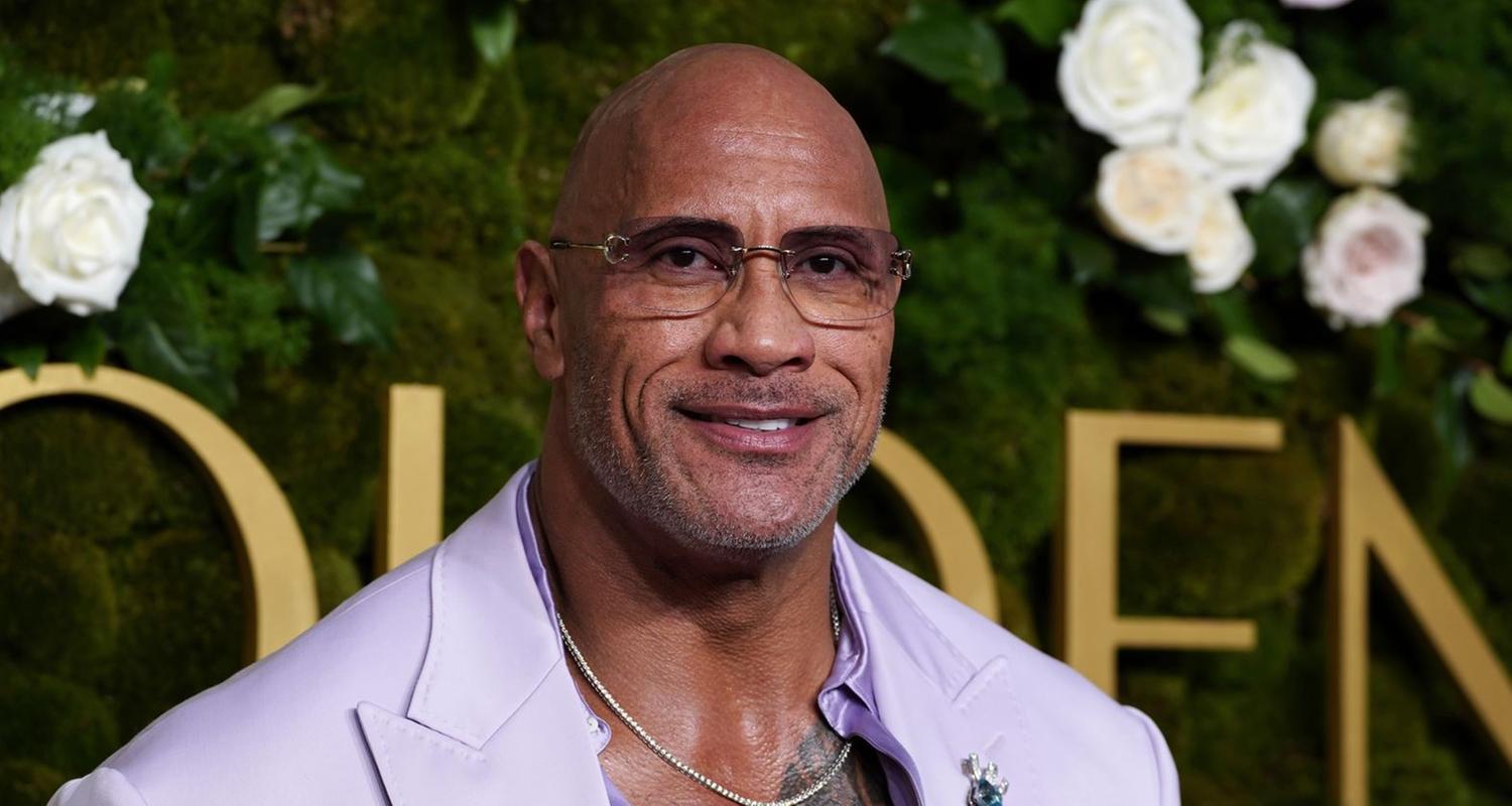 Schauspieler Dwanye "The Rock" Johnson bei den 82. Golden Globe Awards