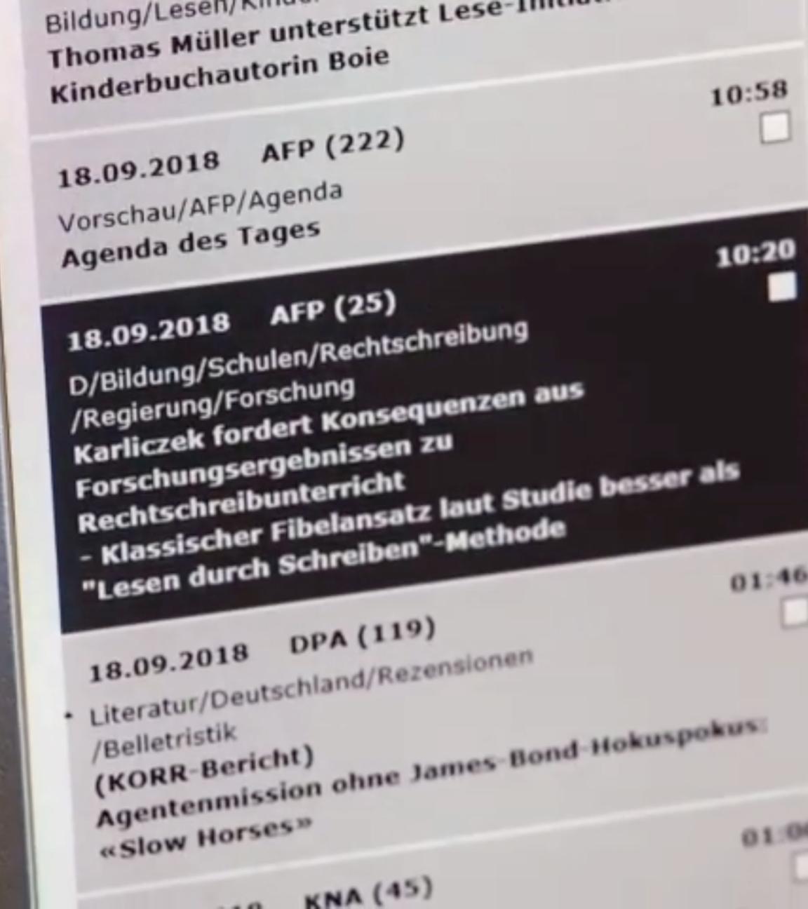 Wie welche Themen in die Sendung gelangen 