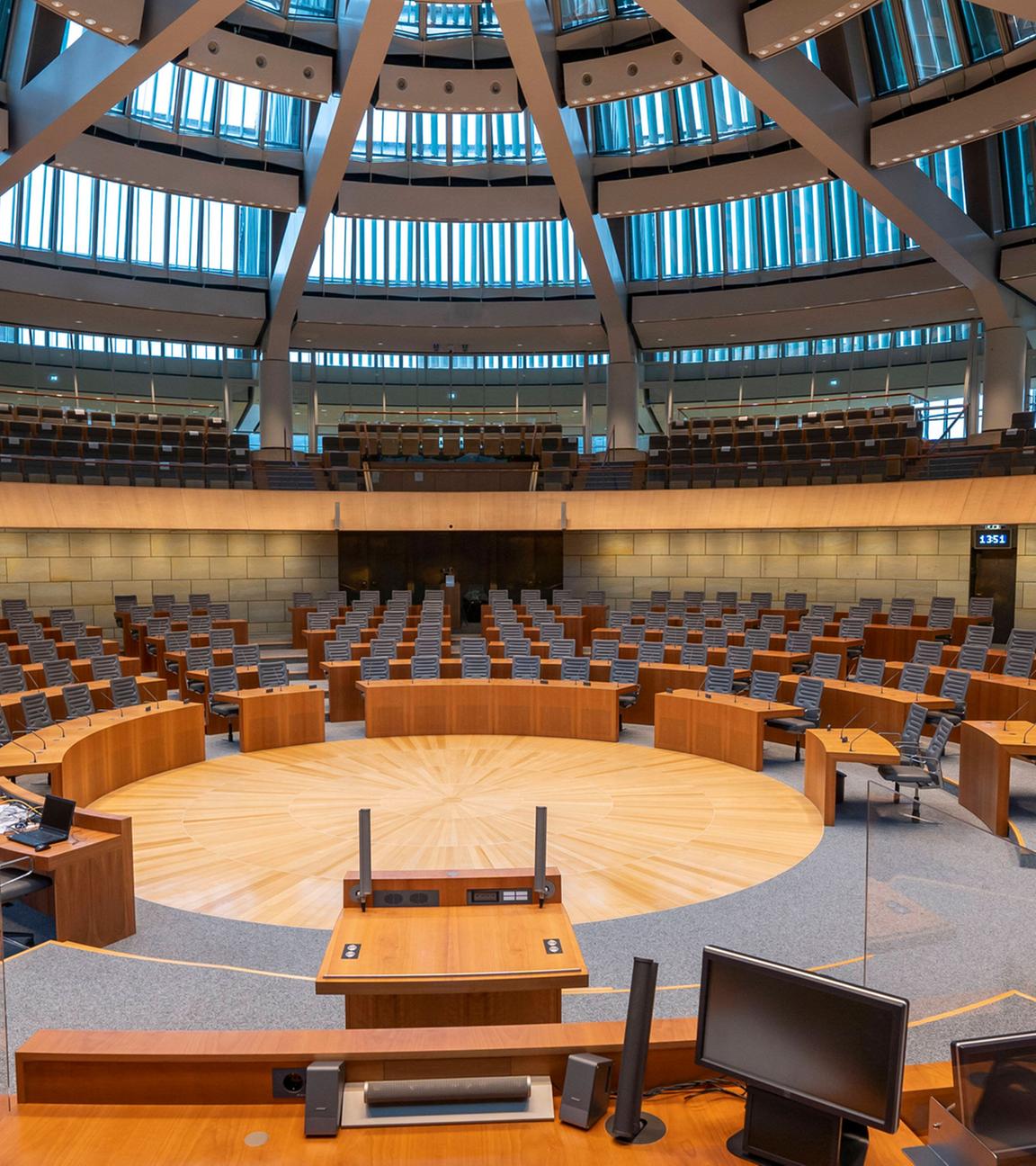 Landtag in Düsseldorf
