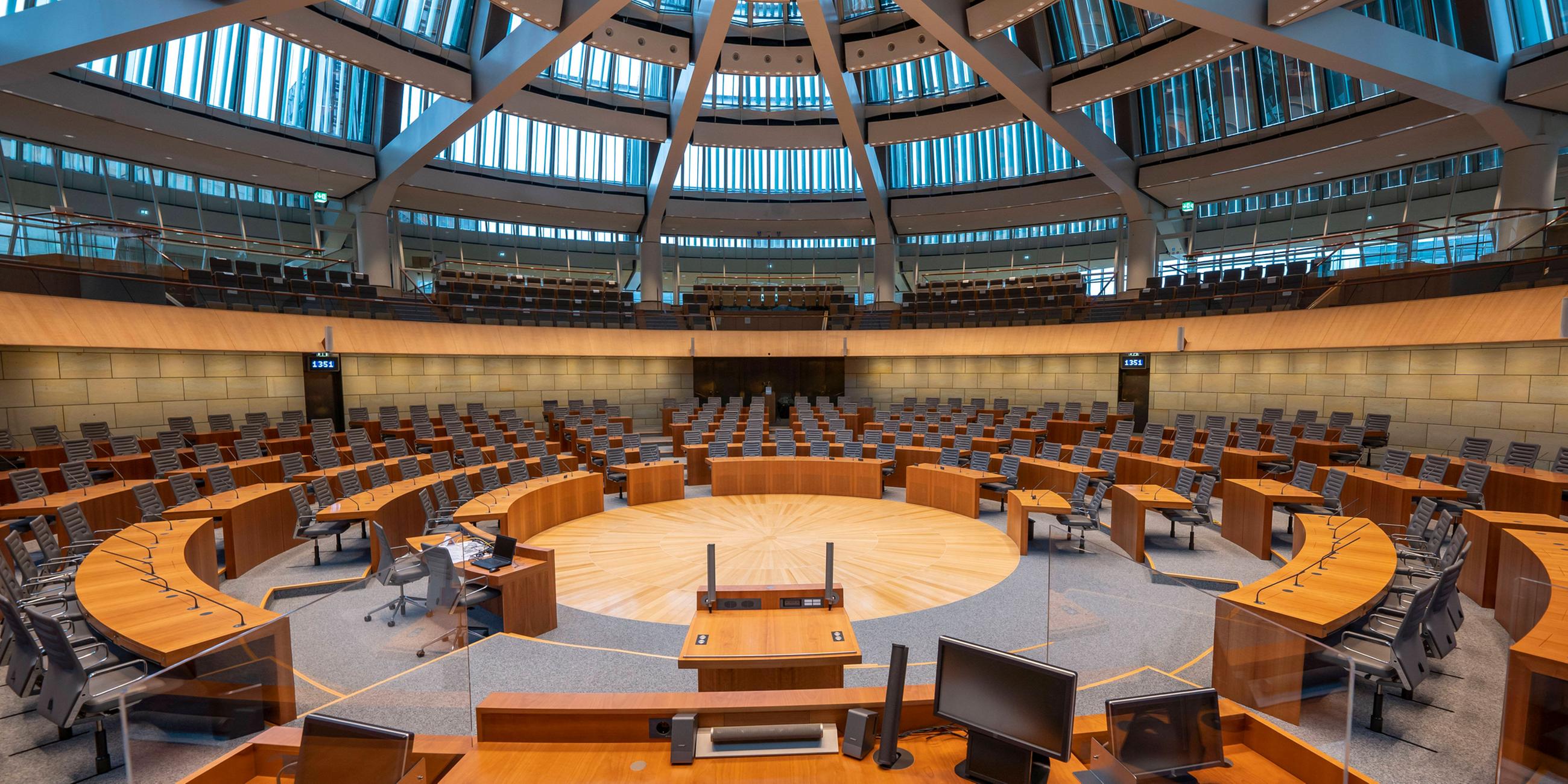 Landtag in Düsseldorf