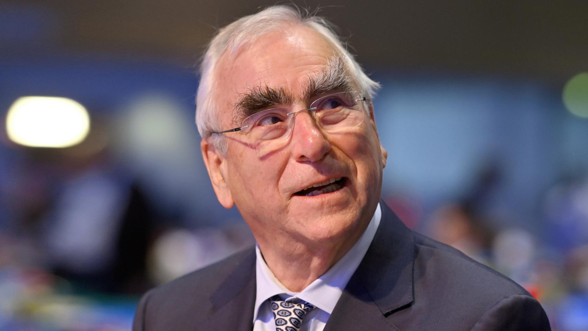 Theo Waigel am 11.09.2022 in Nürnberg