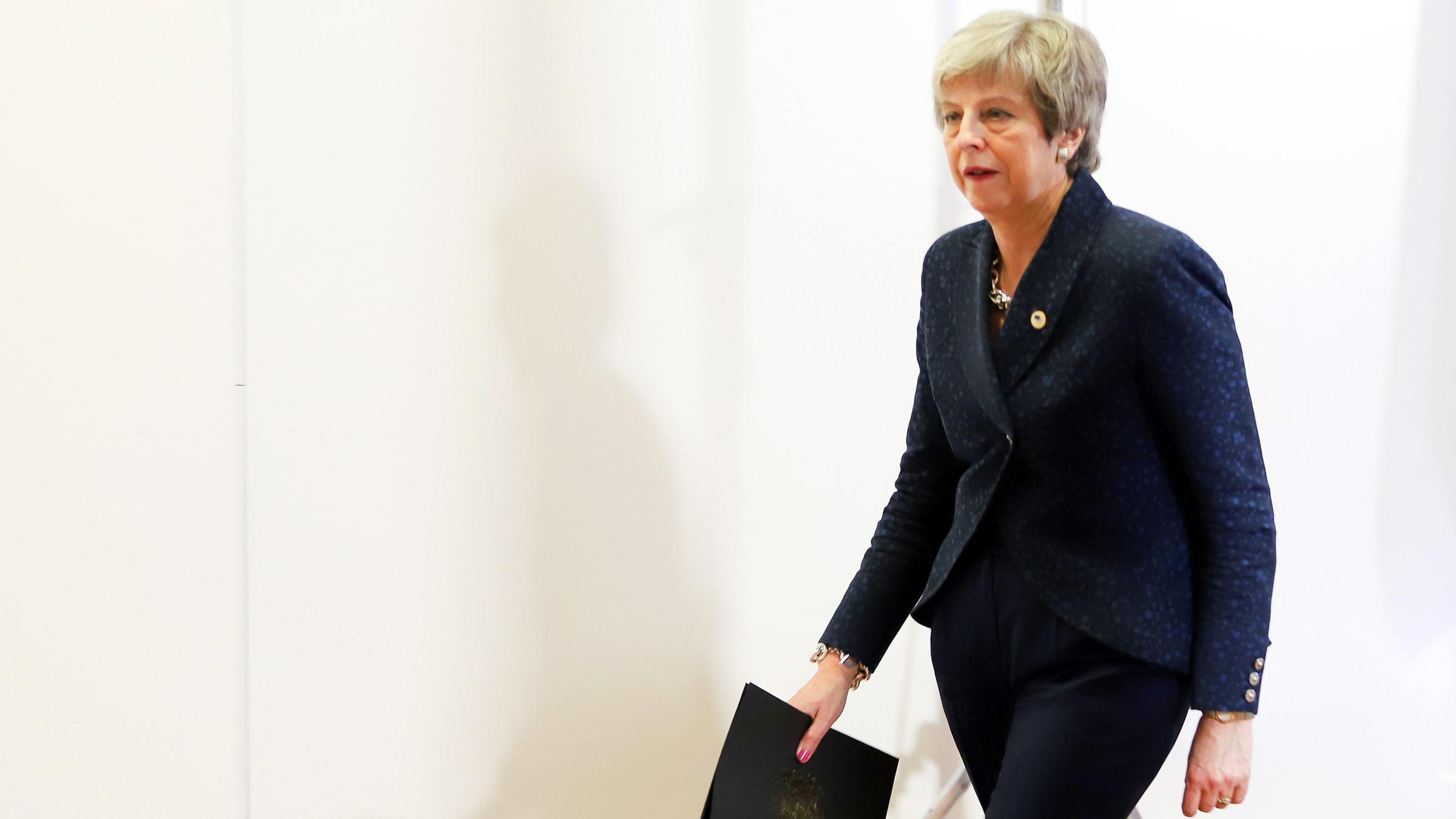 Archiv: Theresa May am 21.03.2019 in Brüssel