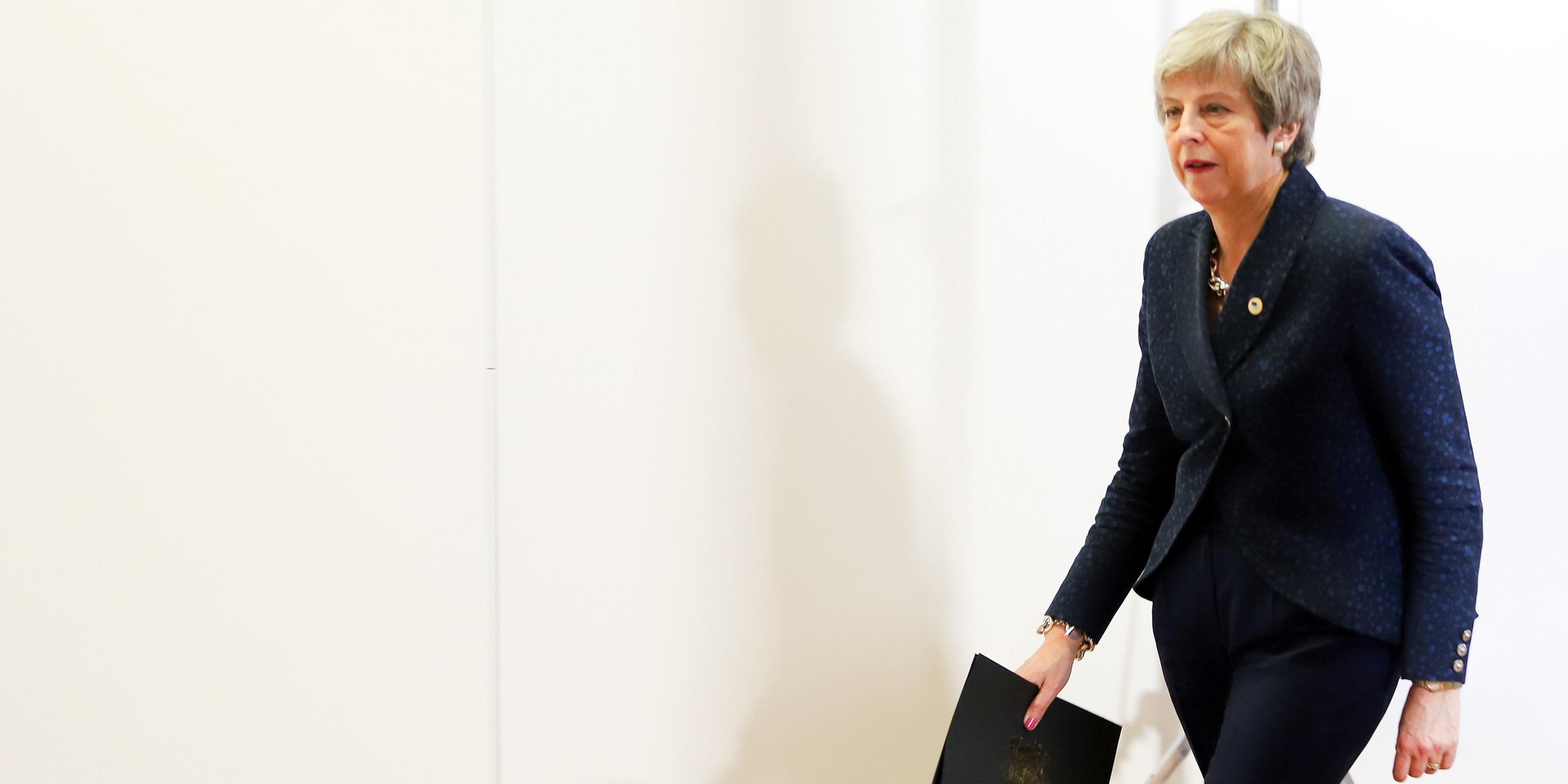Archiv: Theresa May am 21.03.2019 in Brüssel