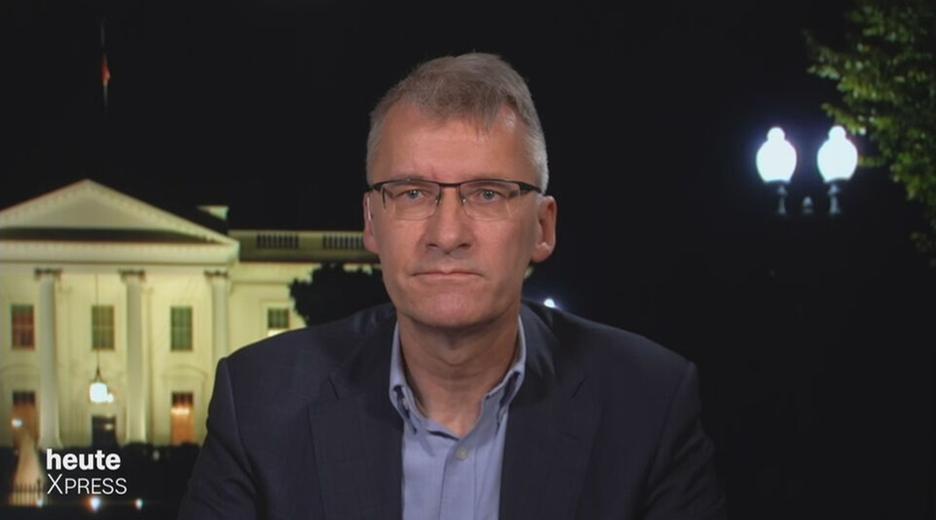 ZDF-Korrespondent Elmar Theveßen live aus Washington