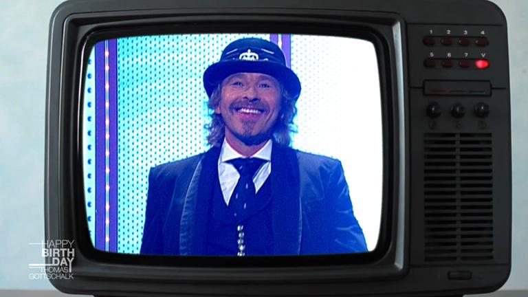 Thomas Gottschalk mit Hut