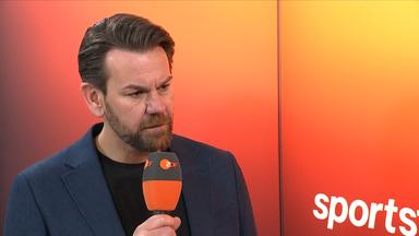 Der Geschäftsführer Sport des 1. FC Köln Thomas Kessler im ZDF Interview