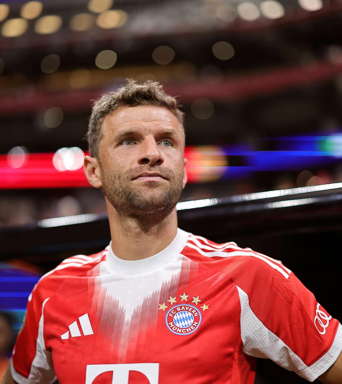 Thomas Müller beim Spiel gegen Paris St. Germain.