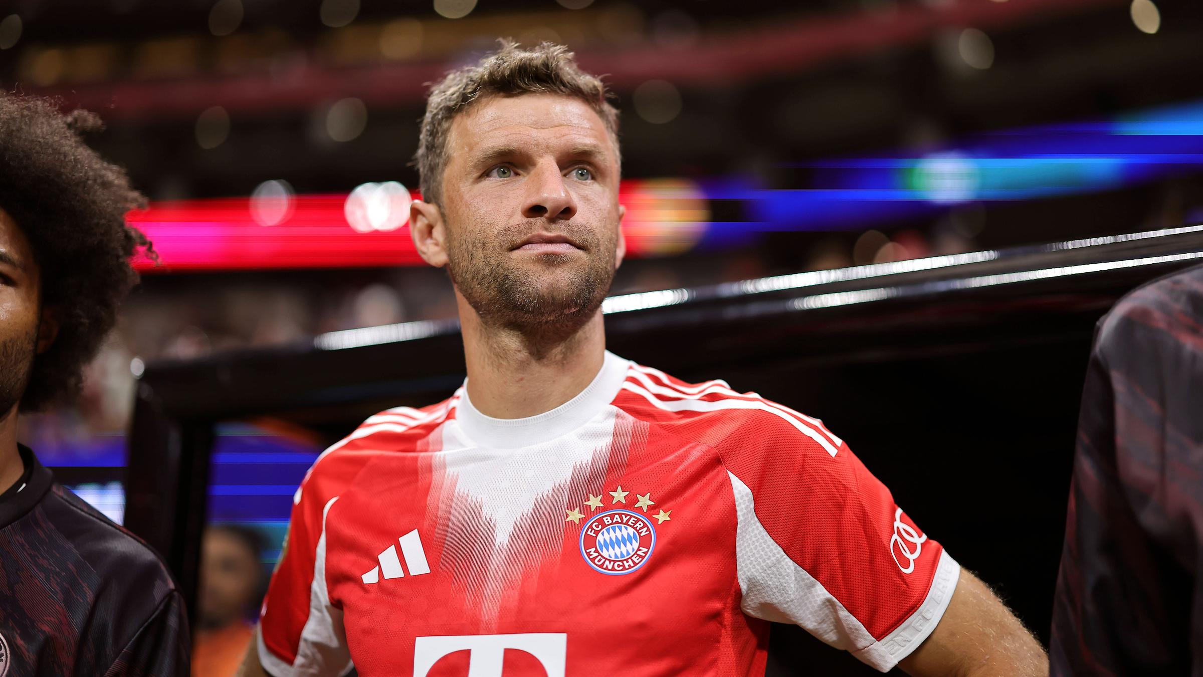 Thomas Müller beim Spiel gegen Paris St. Germain.