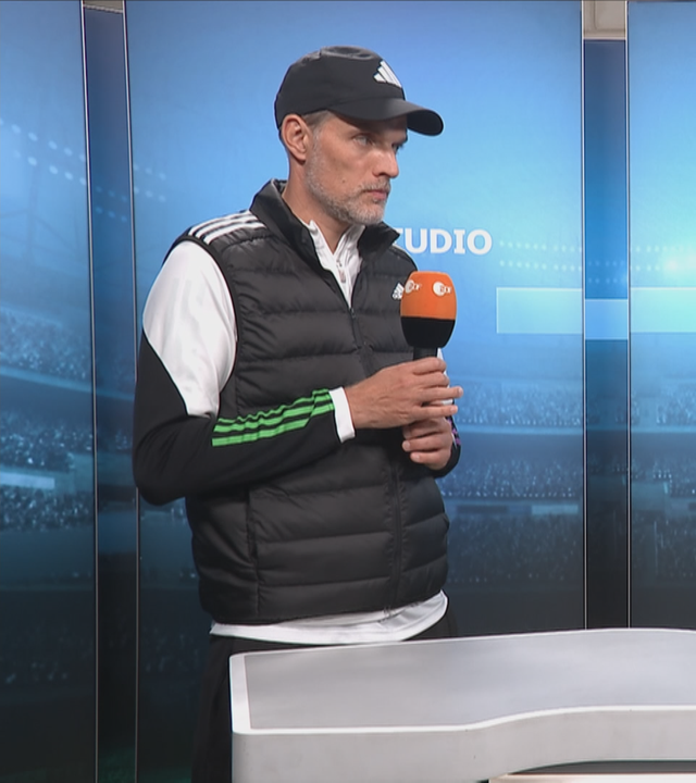 Thomas Tuchel und Thomas Skulski im Ministudio.