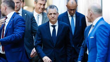 Election of new CDU parliamentary group chairman in the German Bundestag