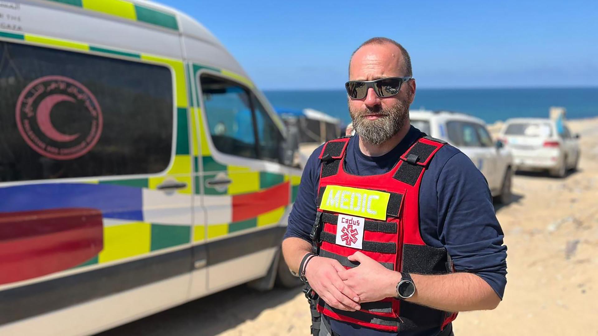 Thorsten Schroer von der Hilfsorganisation CADUS