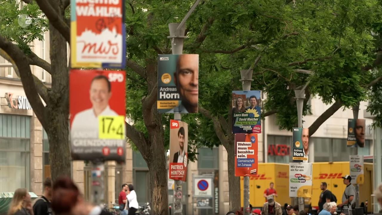 Wahlkampf in Thüringen