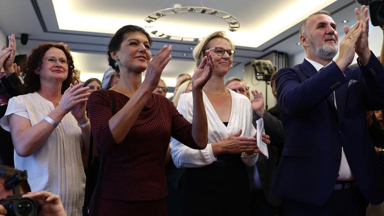 Landtagswahl Thüringen, BSW-Wahlparty