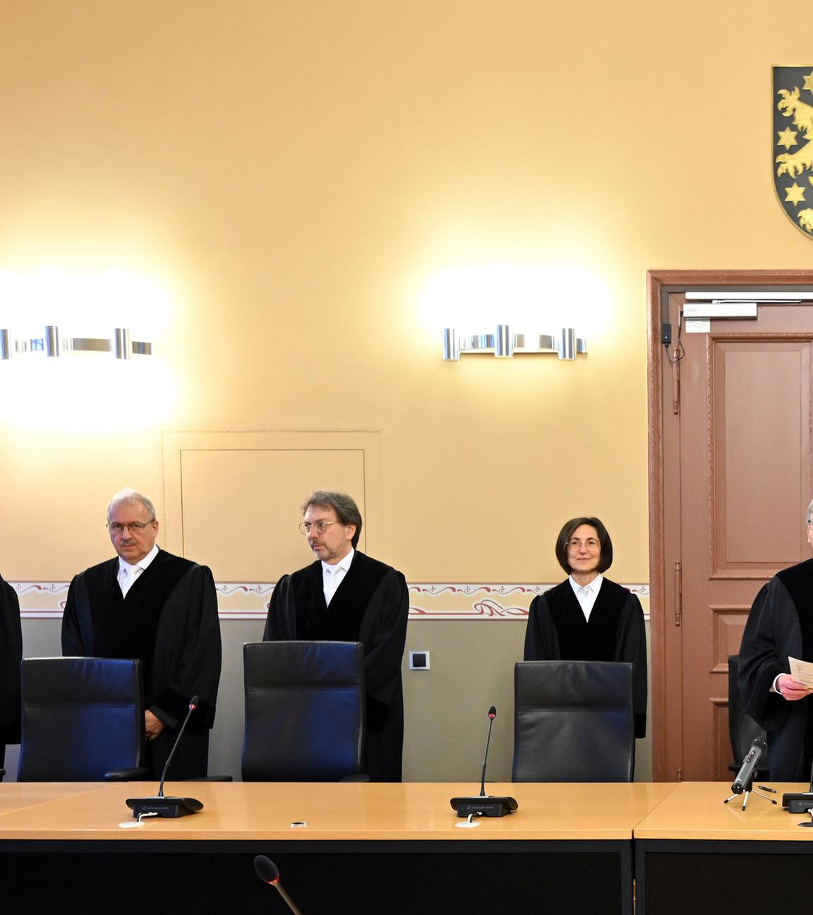 Thüringer Verfassungsgerichtshof, aufgenommen am 26.11.2025