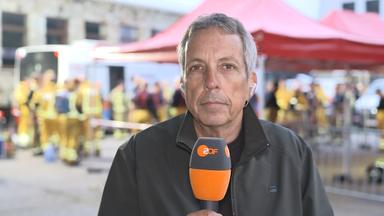 Carsten Thurau | ZDF-Reporter in Weismes/Belgien