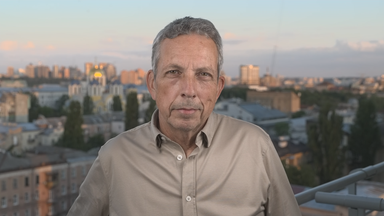 ZDF-Reporter Carsten Thurau in Kiew.
