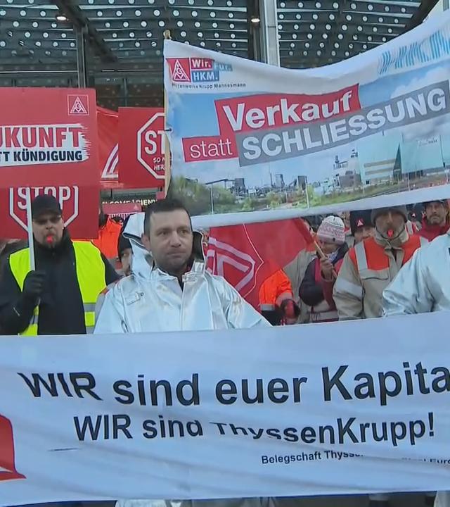 Protest gegen Kündigung 