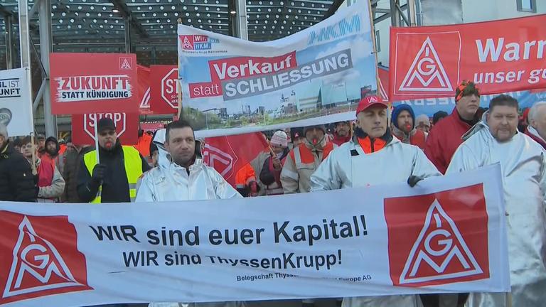 Protest gegen Kündigung 
