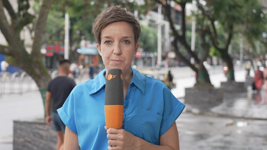 ZDF-Korrespondentin Miriam Steimer ins Studio zugeschaltet aus Nepal.