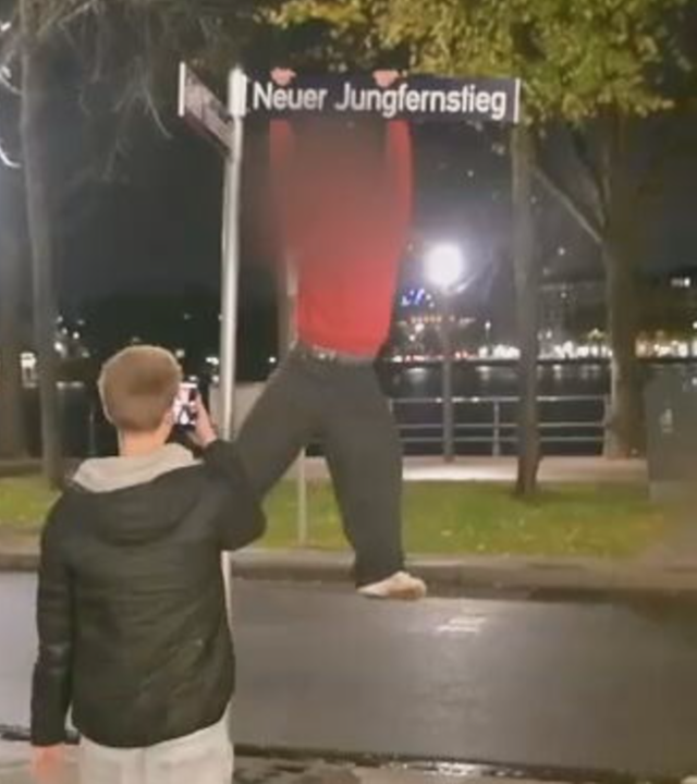 "Schilderhängen" trendet auf TikTok