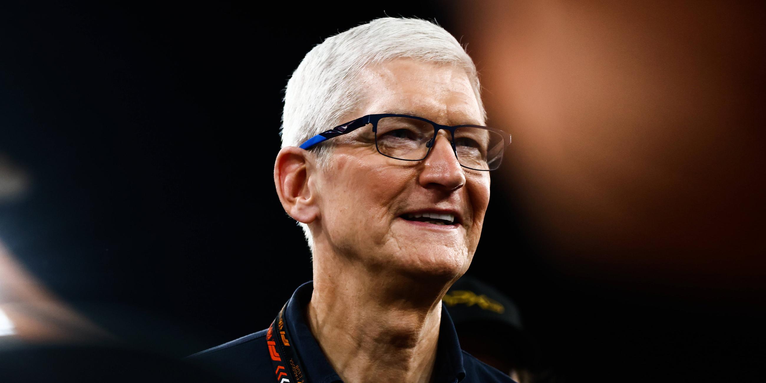 Apple Chef Tim Cook. (Archiv)