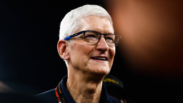 Apple Chef Tim Cook. (Archiv)