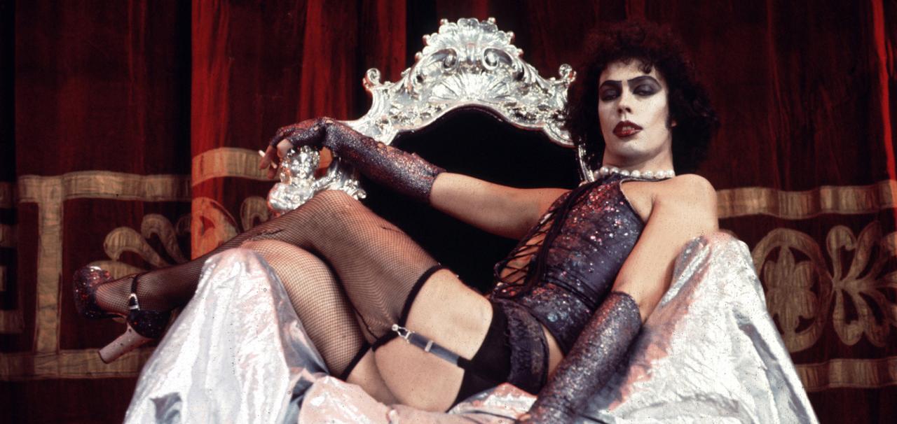 Tim Curry in "Rocky Horror Picture Show"