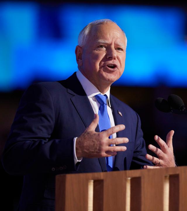 Tim Walz ist Vize von Harris