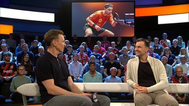 Timo Boll zu Gast im aktuellen Sportstudio am 07.06.2025.