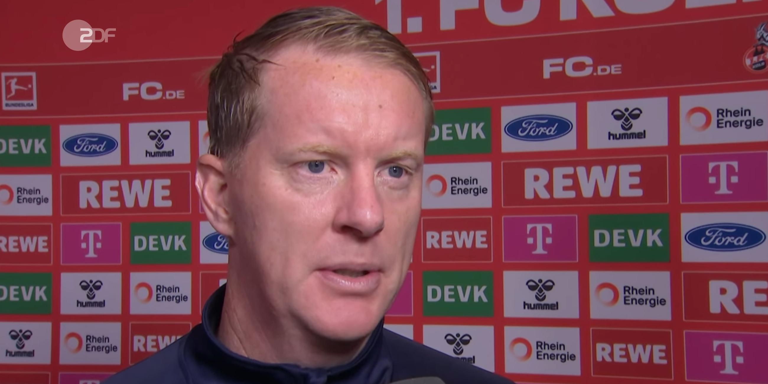 FC Köln-Trainer Timo Schultz.