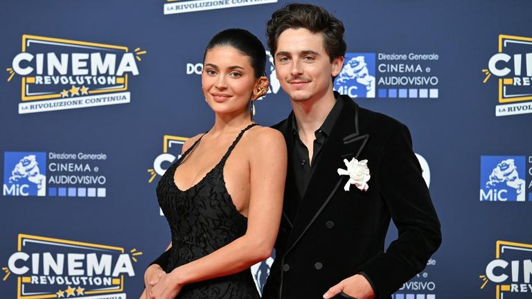 Timothée und Kylie auf dem roten Teppich
