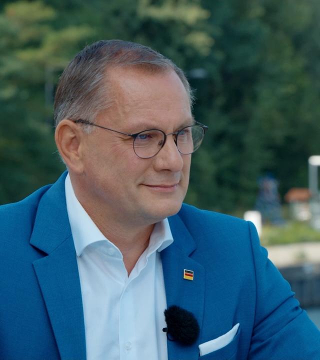 Tino Chrupalla im ZDF-Sommerinterview